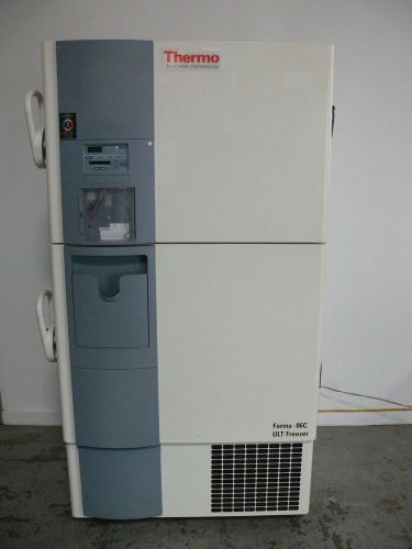 Thermo electron forma 8695 ultra low -80?c lab freezer w/ chart recorder for sale