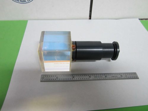 Optical large mounted beam splitter cube laser optics bin#m1-07 for sale
