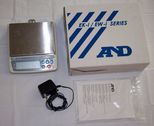 AND Bench Scale EK1200 I Atlantis Coin Retails $450 New