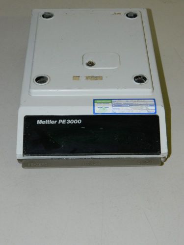 Mettler PE3000 Digital Lab Scale   PE 3000    w/o Pwr Line Cord