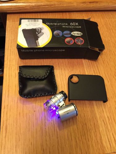 Mobile iphone microscope 60x for sale