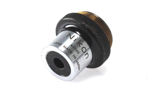 Nikon Microscope Lens M5 0.1 Used Exc+
