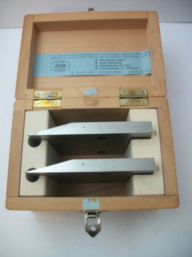 [LOT OF 2] Large R. Jung Ag Heidelberg Microtome Blades Knives Knife In Box