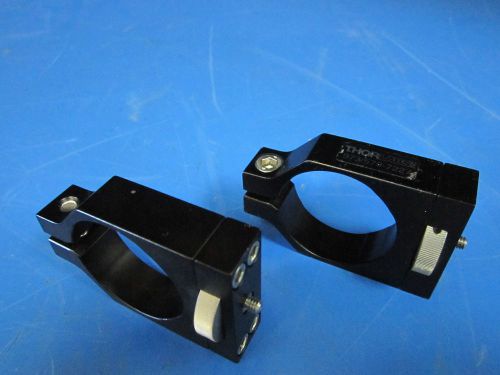 Lot of 2 thorlabs 1.5&#034; laser optic rod mounts for sale