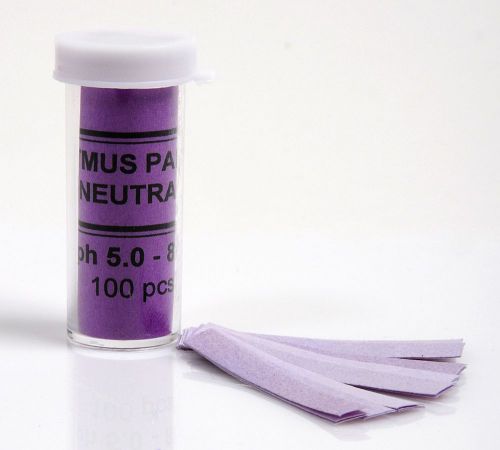Neutral litmus ph test paper indicator  ph 5.0-8.5 for sale