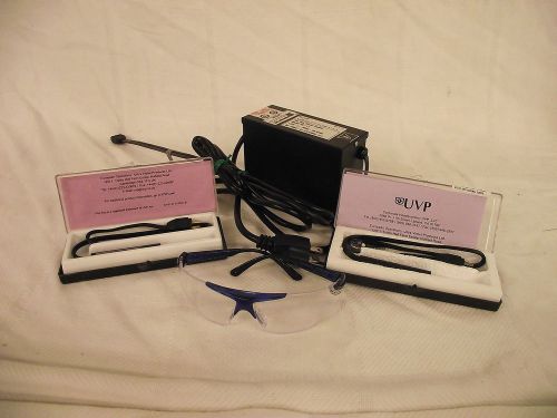 UVP Ultra Violet Pen Lamp PS-11 Power Supply Kit w/ Goggles