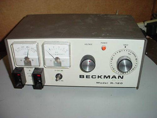 Beckman Power Supply    Microzone   R-120     DC power supply
