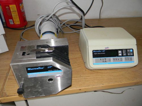 Masterflex i/p 7592-82 digital drive, 20-650 rpm, w 7592-40 motor, 77600-62 head for sale