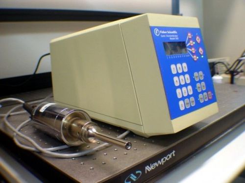 Fischer scientific model 500 ultrasonic sonic dismembrator + 102c head/probe for sale