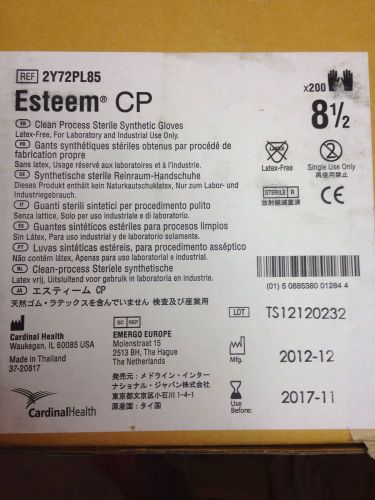 Esteem CP Latex-Free Gloves - Case of 200 - 2Y72PL85 - 8 1/2