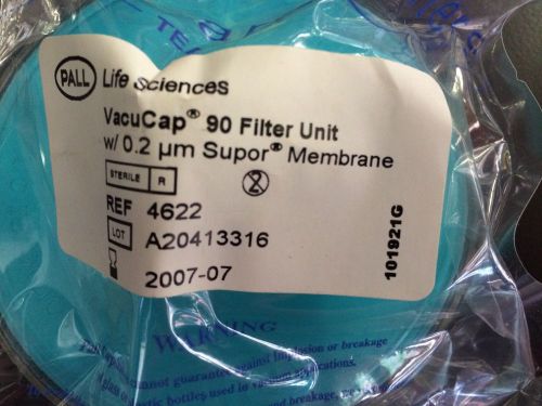 NIB PALL Gelman VacuCap 90 Sealed sterile filter unit 0.2um supor   p02-3