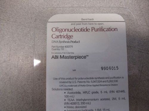 20 OPC ( Oligonucleotide Purification Cartridge) by ABI Masterpiece