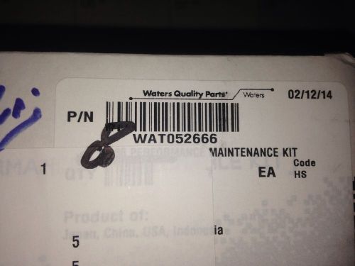 Waters HPLC 486 Detector Lamp PERFORMANCE MAINTENANCE KIT Part No. WAT052666