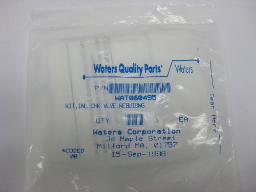 New waters hplc inlet check valve rebuild kit wat060495 515 600 610 lc1 for sale