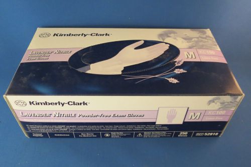 Expired box kimberly-clark exam gloves med lavender 52818 for sale