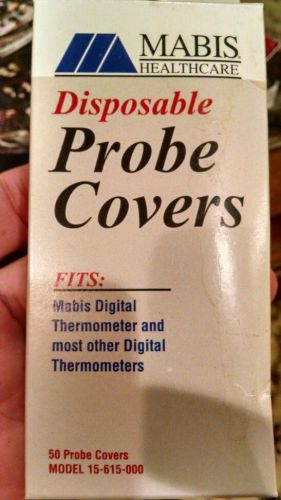 mabis digital probe covers 50. Store closing clearance sale. Lot of 60 boxes.