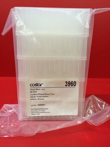 Costar 3960 Assay Block 96 Well Blocks, RNase / DNase Free, Sterile