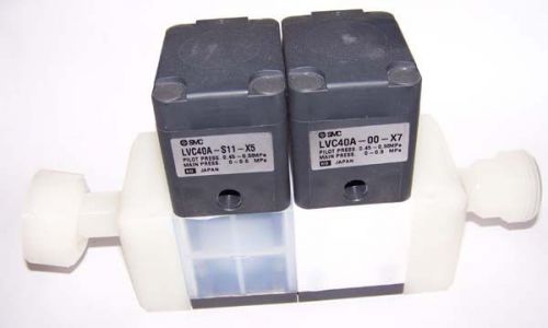 Smc lvc high-purity pfa double valve assembly lvc40a for sale