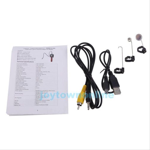 Lcd screen waterproof inspection endoscope borescope camera dvr video record new for sale