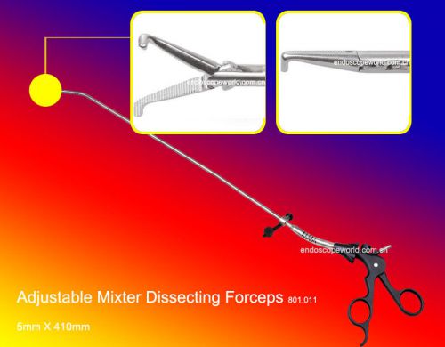 Brand New Adjustable Mixter Dissecting Forceps Laparoscopy