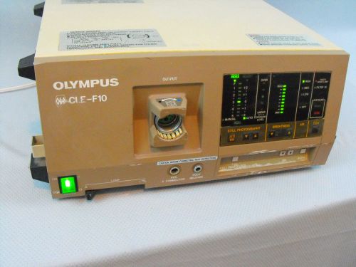 Olympus cle f-10 150w halogen light source oes w/ flash source for sale