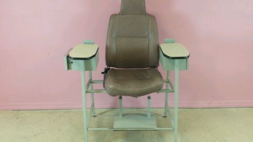 Phlebotomy blood draw dialysis chair custom designer art deco reclining for sale