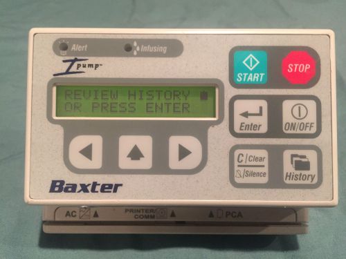 Baxter I Pump Inusion Pump