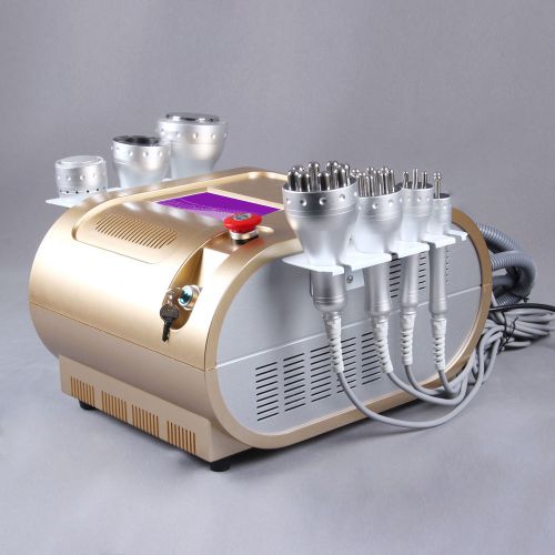 Professional 7in1 40k ultrasound liposuction diode lipo laser vacuum bipolar rf for sale