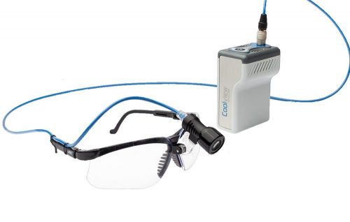 New ! cool view 900 dyad portable surgical headlight, 30,000 lux at 14&#034; for sale