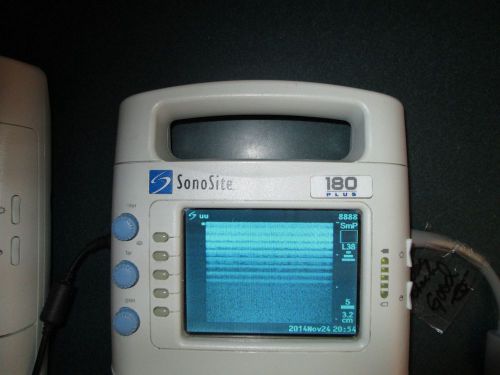 Sonosite 180 plus portable ultrasound with L38 linear probe transducer
