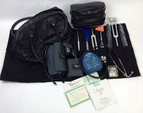Welch allyn tycos laerdal and littman medical diagnostics kit - fast shipping! for sale