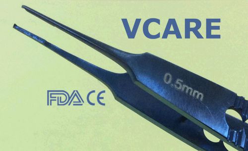 FDA &amp; CE Titanium Suture Tying &amp; Corneal Forceps 0.5 mm (FDA &amp; CE)