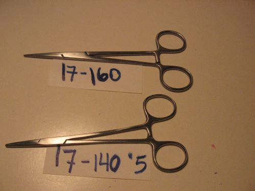 HALSTEAD MOSQUITO AND KELLY HEMOSTATIC FORCEP SET OF 2 (S)