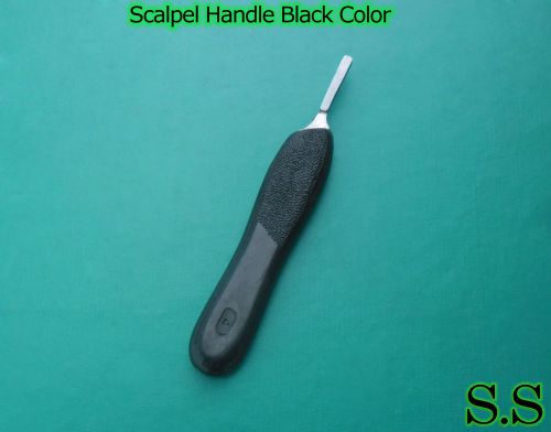 Scalpel Handle #4 with Black Color Surgical Instruments