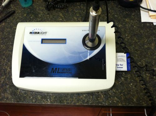 Microlight ml 830 dc laser (fda approved) lightly used for sale