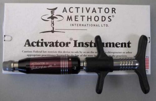 Chiropractic Chiropractor Activator IV Free FAST Shipping on Adjusting Device