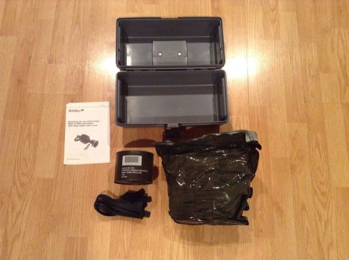 NEW AMBU Resuscitator Mark III Kit In Case 6515-01-338-6602