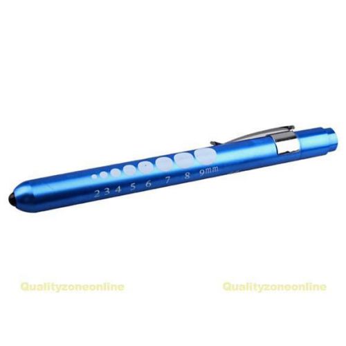 Medical EMT Surgical Penlight Pen Light Flashlight Torch With Scale First Aid