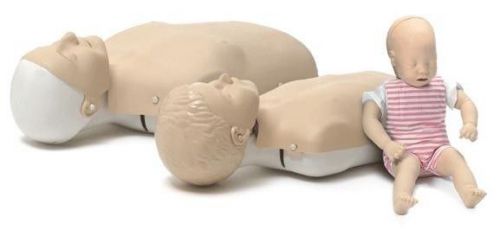 New CPR/AED Laerdal Little Manikins Family Pack- Light Skin 020080