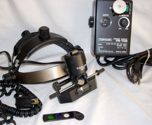 Topcon Indirect Ophthalmoscope with Transformer
