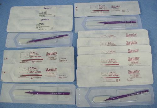 14 Assorted Sizes Surgistar Ophthalmic Slit Knives