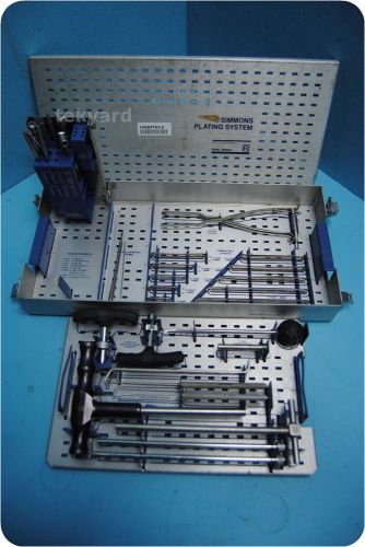 Smith &amp; nephew simmons st-0051 plating system ! for sale