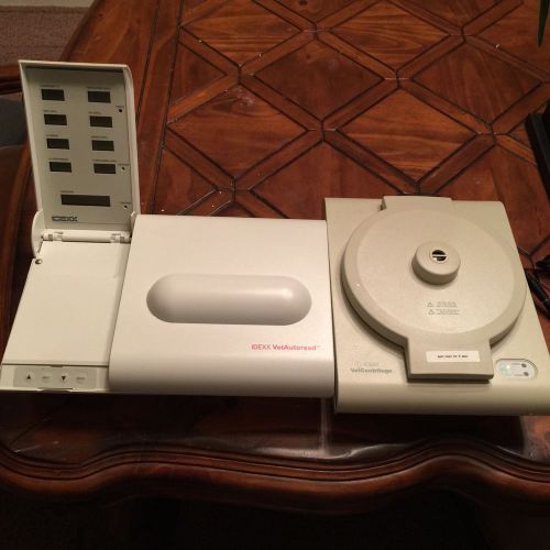 IDEXX QBC Vetautoreader Complete With Centrifuge And Power Packs