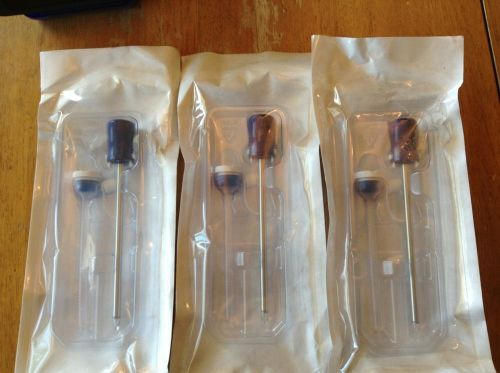 3 pc Covidien ONB5STF Versaport Bladeless Optical Trocar with Fixation Cannula
