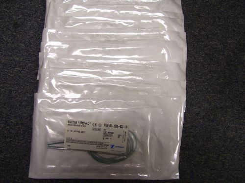 ! Zimmer Snyder Hemovac Wound Drainage Device 1/8&#034; Dr. 00-1500-032-10 Lot of 9