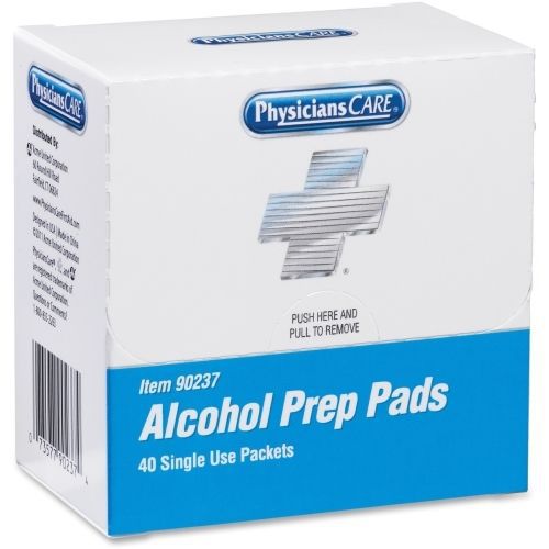 Physicianscare alcohol pad - first aid kit refill - acm90237 for sale