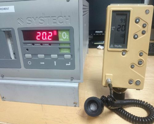 Drager / drager oxydig o2 measuring and warning device with cable and sensor for sale