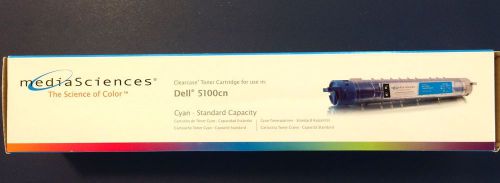 Dell 5100cn Compatible Toner Cartridge by MediaSciences(MS510C)Cyan/Laser
