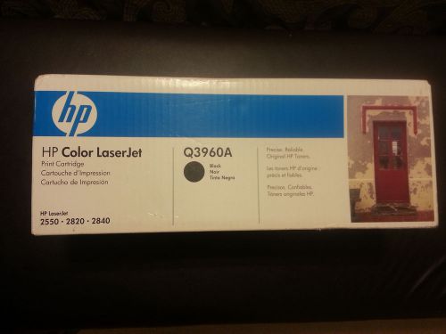 HP Color Laserjet Q3960A Black Toner Cartridge