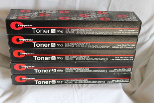 5 (Five) Copystar Toner CS-1205/1435/1415 Kyocera Mita Corp Item #37041015 New